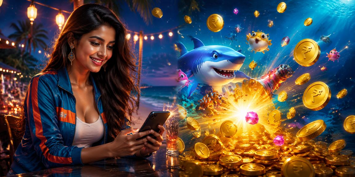 Indian rupee notes and cricket betting setup showing animated engagement
